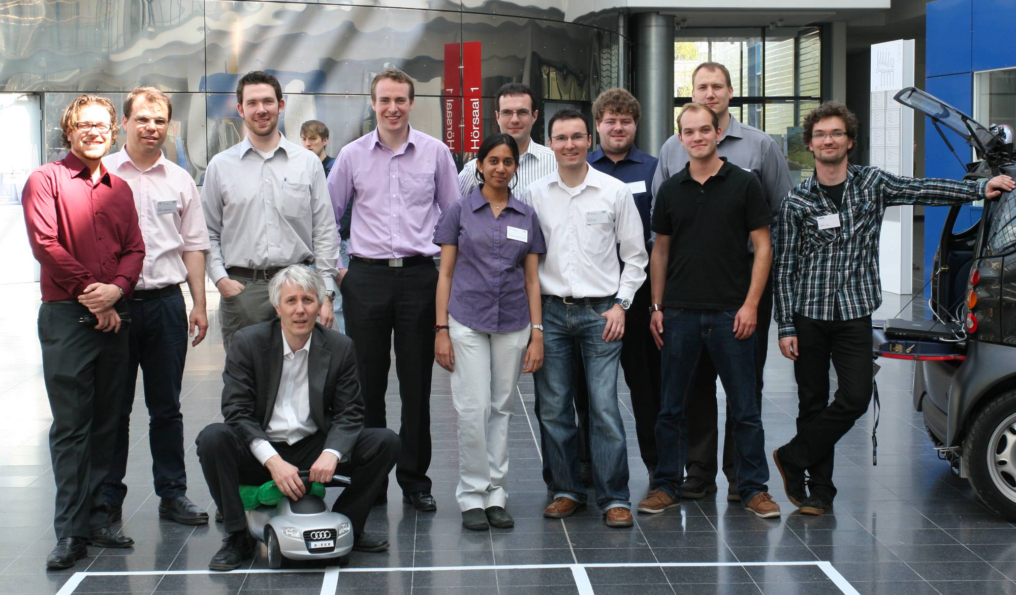 eCar and I6 Automotive Team
